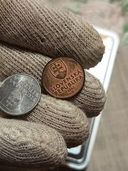 Kúpim skúšobné odrazky mincí SR - 2