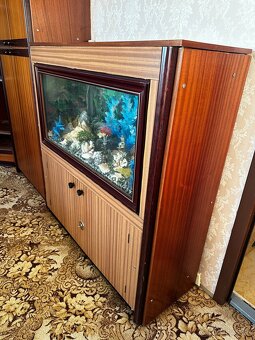 Terarium-aquarium zo skrinkou - 2