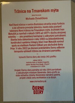 Čierne diery - Tržnica na Trnavskom mýte - 2