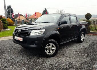 TOYOTA HILUX 2.5 D-4D 4x4 2014 - 173tis km- LED, ŤAŽNE, STK - 2