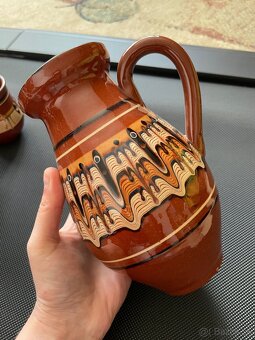 Krčah a hrnčeky na víno - 2