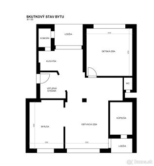 3,5 izbovy byt s 2 loggiami v centre, MOZNA DOHODA - 2