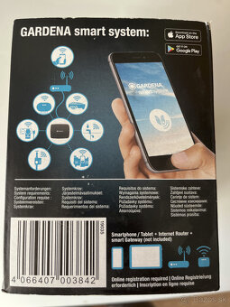 GARDENA SMART SYSTEM - riadené zavlažovanie, NOVÉ - 2