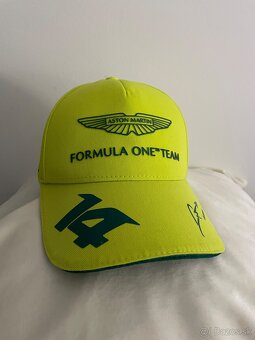Aston Martin AMF1, Tím, Čiapka, Fernando Alonso, Limetka - 2