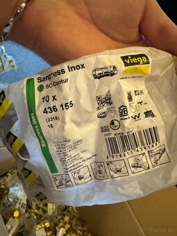 🛠️ Lisovacie a závitové fitingy – Viega Sanpress Inox - 2