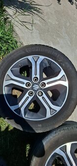 Predám originálne 17″ disky SUZUKI Vitara + letné pneumatiky - 2