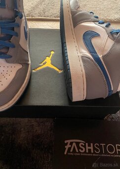 Jordan 1 Mid true Blue - 2