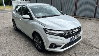 DACIA SANDERO 1,0 LPG,74 KW,ROK 2024,NAJ 56 TKM,KLIMA,DOHODA - 2