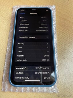 iPhone 12 64GB Black / 91% batéria - 2