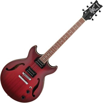 Gitara Ibanez AM53-SRF Sunburst Red Flat - 2