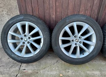 originální ALU kolesá škoda elbrus R18 5x112 - 2