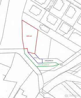 CHRASTNÉ - pozemok so stav. povolením Pekné prostredie - 2