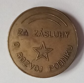 Medaila Slovenská kniha n.p. - 2