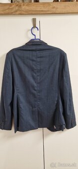 Pánsky oblek čierny velkost 44 - 2