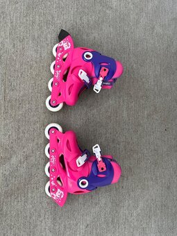 Detské kolieskové korčule uk 27-30 - 2