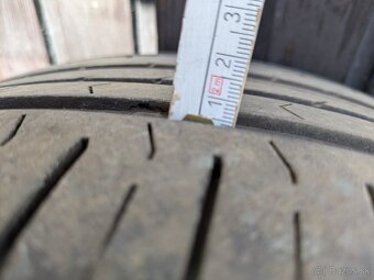 Predám letné pneumatiky 215/55r17 - 2