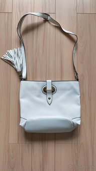 Biela kabelka FF na zips - 2