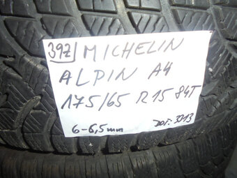 Michelin Alpin A4 175/65 R15 88H č.35z - 2