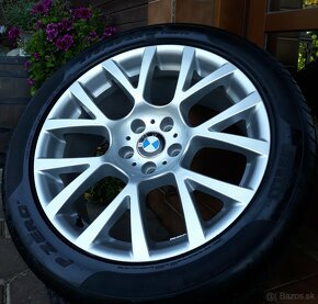 alu R19 5x120, dvojrozmer, letné pneu Pirelli, BMW 5GT - 2