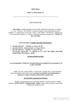 13,45a Baška obecný pozemok na predaj - 2