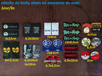 Záložky do knihy, Micro SD karta Samsung, USB kľúč SanDisk - 2