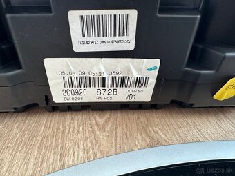 Vw passat b6 budíky dekor interiérové lišty - 2