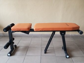 Nastaviteľná lavička aj na brucho DUVLAN F.EQUIPMENT - NOVÁ - 2