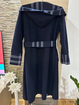 Tmavomodry jesenny kabatik - 2