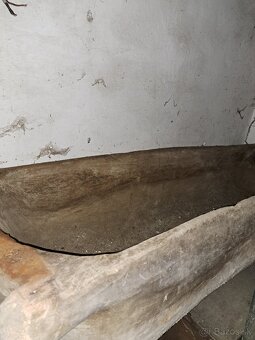 Mäsiarske drevené koryto pre domácu zabíjačku - 2