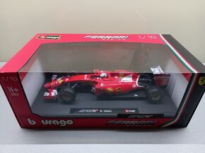 6x F1 FERRARI LECLERC A VETTEL BURAGO 1:18 - 2