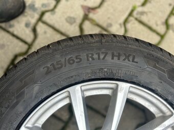 Zimná sada Barum polaris 5 5x112 r17 215/65r17 - 2