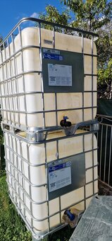 Použite IBC kontajnery 1000l vyplachnute, umyte - 2