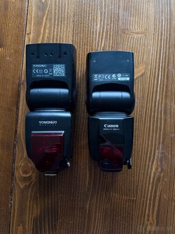 Predam blesk canon a yongnuo - 2