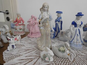 Porcelánové sošky- všetko PREDAJ SPOLU, - 2