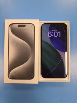 Iphone 15 Pro 256GB TOP STAV - 2