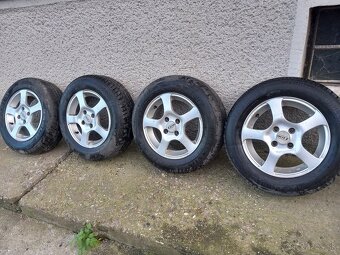 ALU DISKY DOTZ 14" ET 38  4×100y felicia,golf,seat - 2