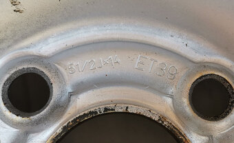 Opel Disk 1ks ET39 - 5 1/2 Jx14 - 2