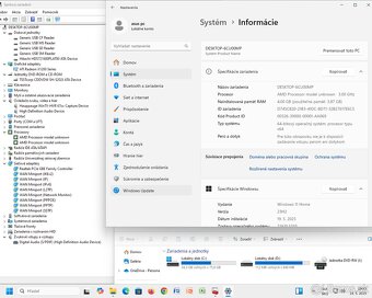 Predám kancelárski pc z win 11 amd 2 jadro 4 gb ram 80 gb hd - 2