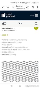Ťahokov MR 43x13x2,5x2 - 2