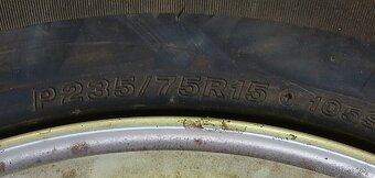 Elektrón 6x139,7 R15 + pneu Bridgestone - 2