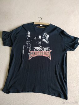 Predám metalové tričká a mikiny , Slayer, Metallica... - 2