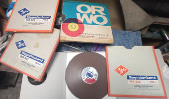 magnetofónové pásky štúdiové historické nahraté okolo r 1968 - 2