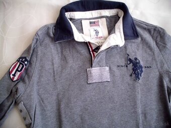U.S.Polo Assn. pánske polo tričko M - 2