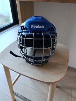 Detska hokejová prilba s košíkom Reebok S - 2