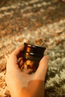 Redukcia m42 na Sony e - 2