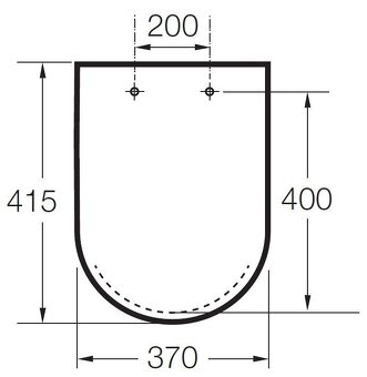 WC doska Roca Inspira Round Compact 80152 C 00 B - 2