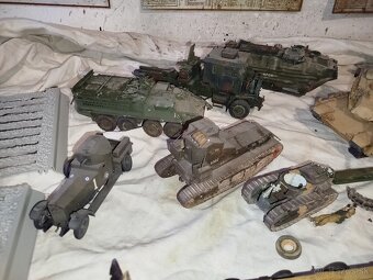 Modely na dioramu - 2