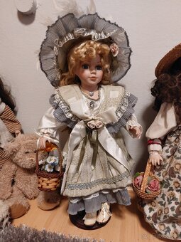 Retro porcelanove bábiky - 2