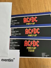 ACDC - Bratislava 21.7.2024 - 3ks GOLDEN CIRCLE - 2