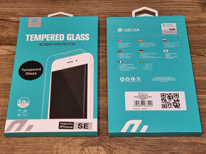 iPhone SE 5 5s - Spigen Slim Armor DEVIA Tempered GLASS - 2